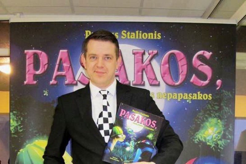 Dainų apie meilę autorius Paulius Stalionis išleido pasakų knygą