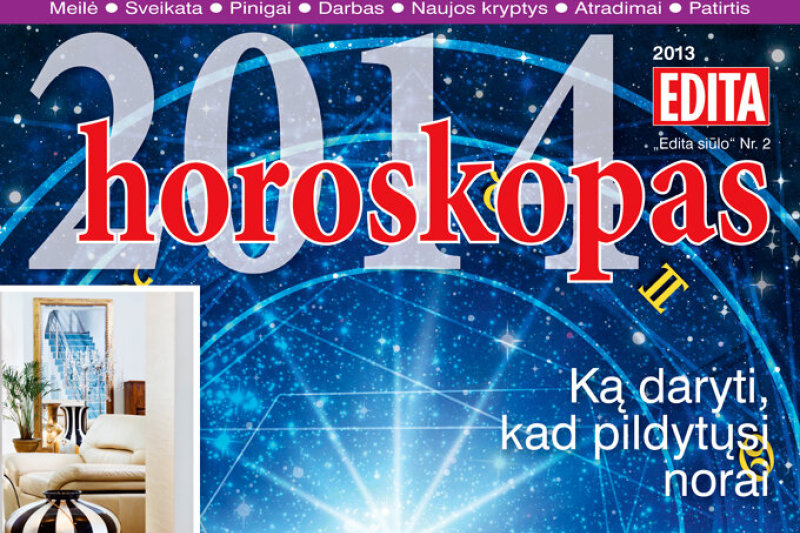 Naujas žurnalas „2014 horoskopas“!