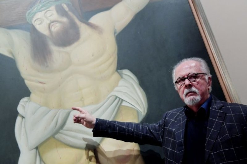 Mirė Kolumbijos dailininkas Fernando Botero: išgarsėjo vaizduodamas rubuilius žmones ir gyvūnus