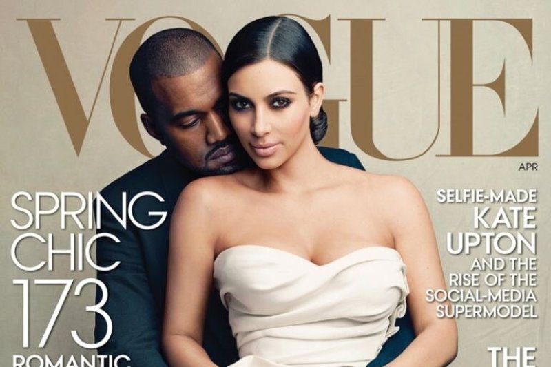 „Vogue“ viršelis su Kim Kardashian papiktino ištikimus žurnalo skaitytojus