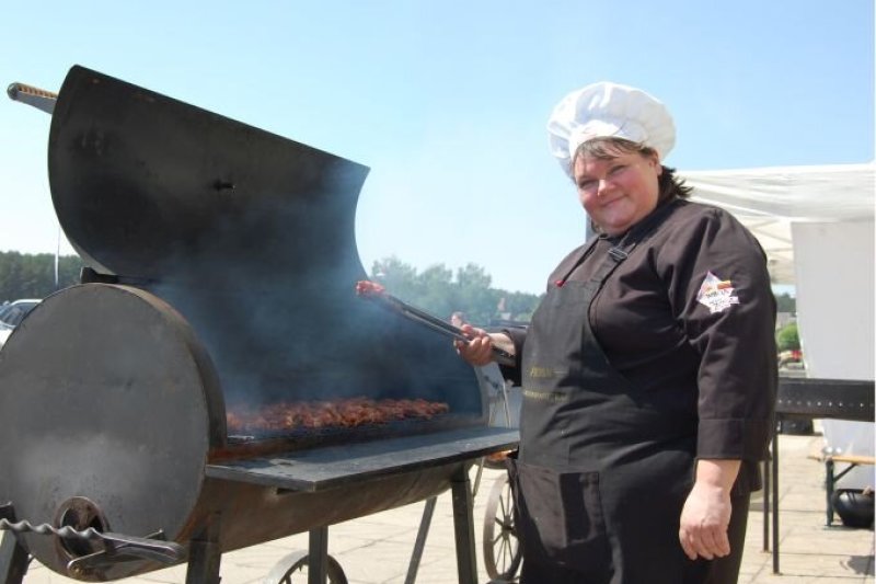 Lietuvos barbekiu kepėjų asociacijos narė Galina Bovševič