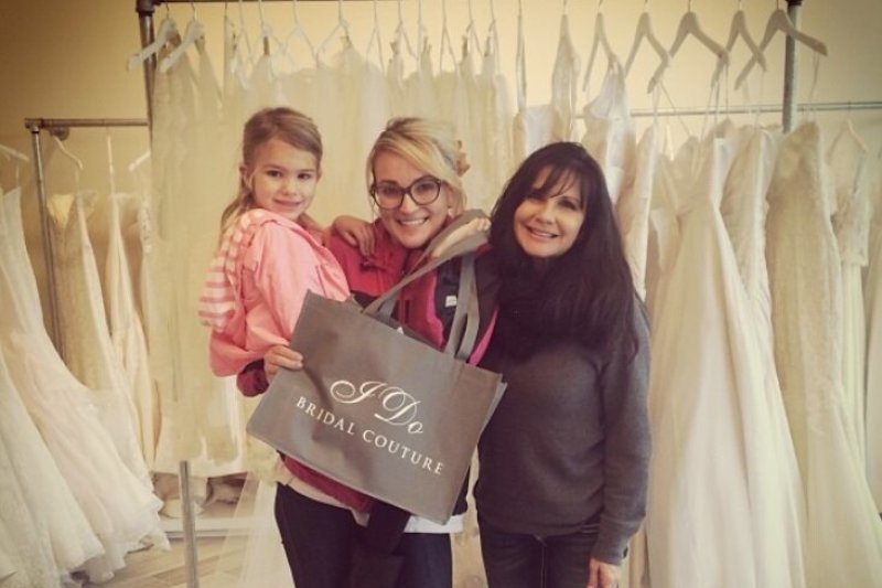 Jamie Lynn Spears su dukra Maddie ir mama Lynne