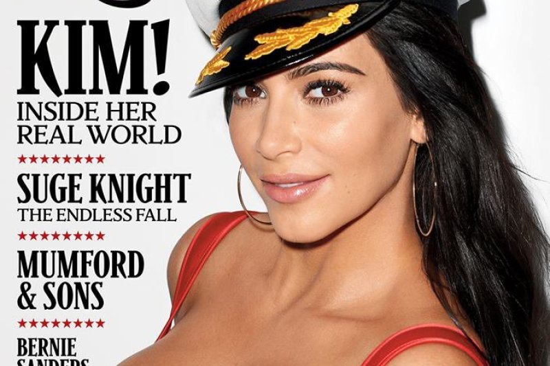 Provokuojanti Kim Kardashian nuotrauka ant „Rolling Stone“ viršelio papiktino žurnalo skaitytojus