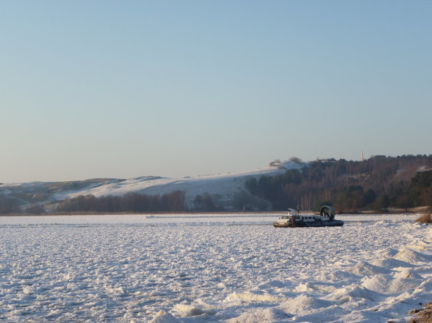 Poledinė žūklė Nidoje 