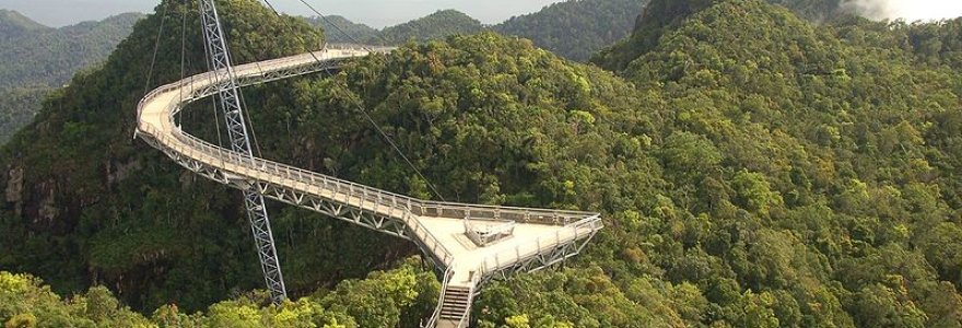 Langkawi dangaus tiltas Malaizijoje