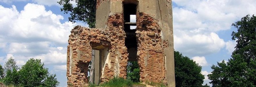 Alšėnų pilies griuvėsiai