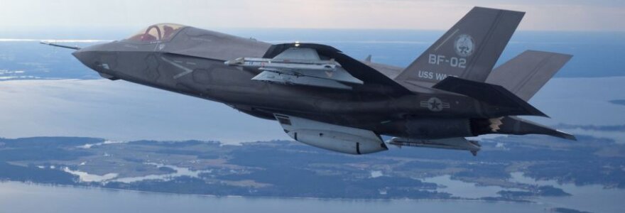 &bdquo;Lockheed Martin&ldquo; koncerno pagamintas naikintuvas