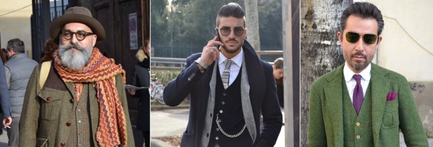 &bdquo;Pitti Uomo&ldquo; mados savaitės svečiai