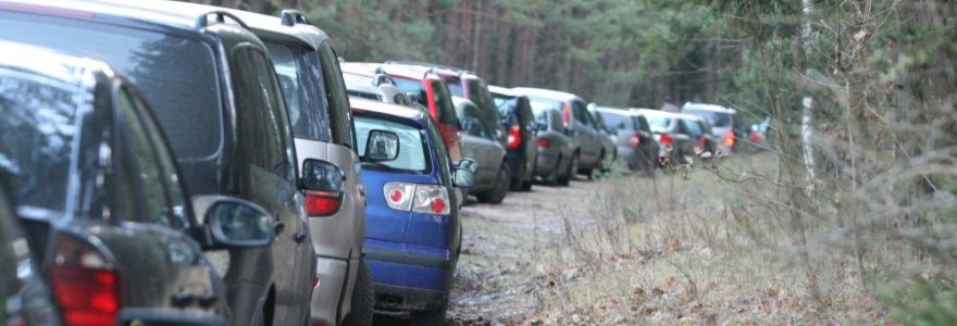 Klaipėdiečiai sekmadienį leido pajūryje