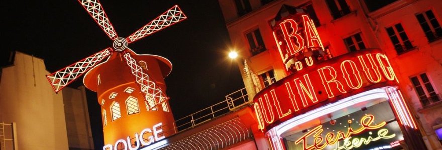 „Moulin Rouge“ kabaretas Paryžiuje