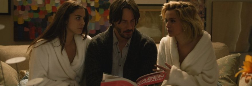 Lorenza Izzo, Keanu Reevesas ir Ana de Armas filme „Tuk tuk tuk“