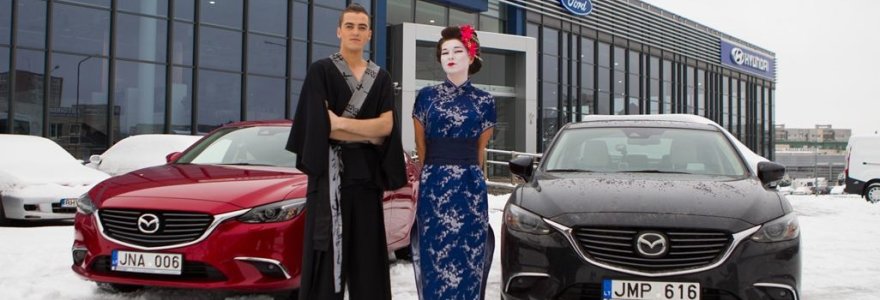 Atnaujintą „Mazda6“ Lietuvoje pristatė japoniški personažai