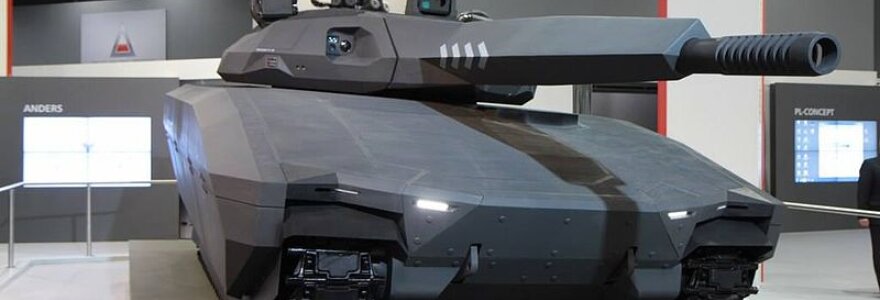 Lenkų sukurtas tankas PL-01