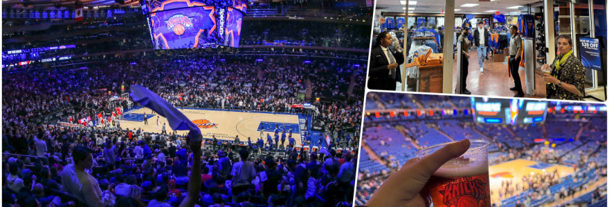 NBA rungtynės „Madison Square Garden“ arenoje