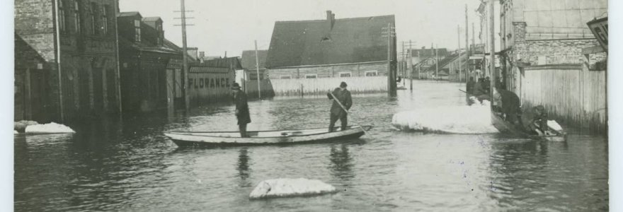 Potvynis Kaune 1926 m.