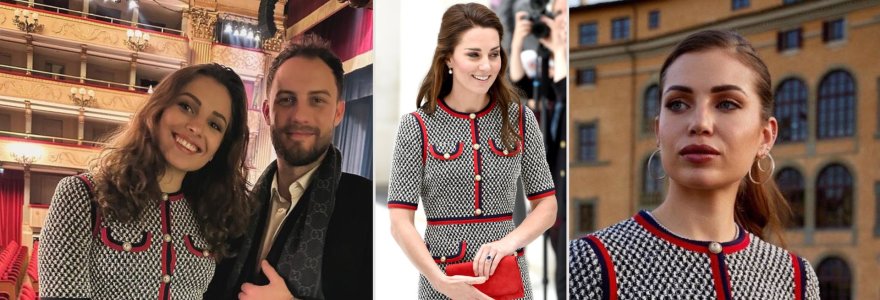 Vaiva Gliebutė ir Kate Middleton