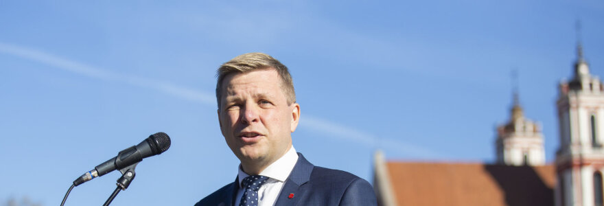Remigijus &Scaron;ima&scaron;ius pristatė savo sprendimą antrą kartą kandidatuoti į Vilniaus mero postą