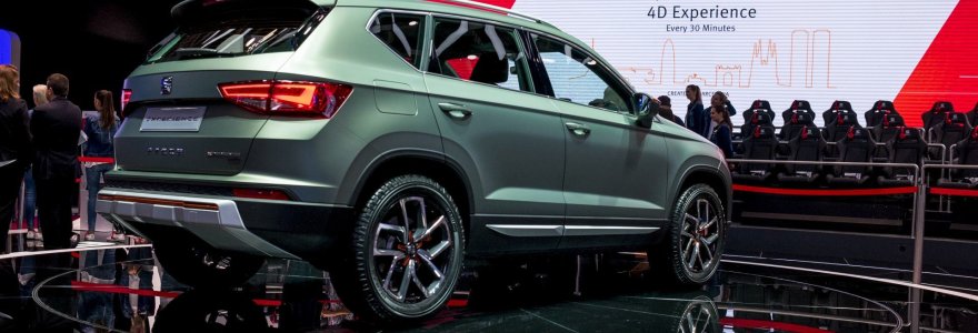 „Seat Ateca“ Paryžiuje