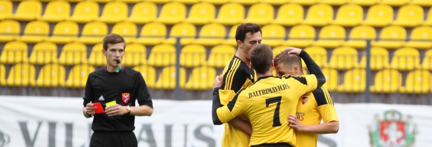 FK MRU futbolininkai