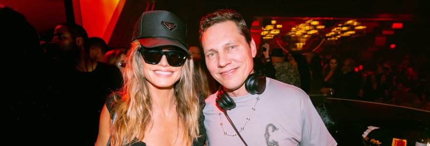 Heidi Klum ir Tiesto 