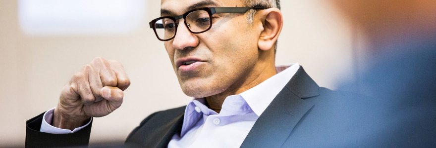 Naujasis „Microsoft“ vadovas Satya Nadella