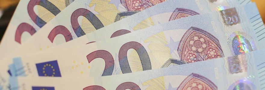 Lietuvos bankas pristatė naują 20 eurų banknotą