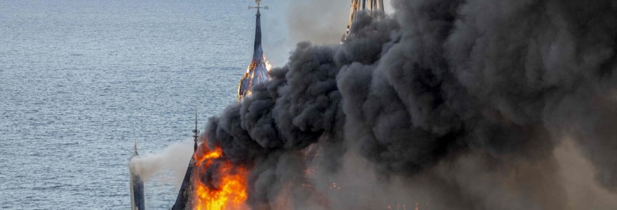 Rusijos raketų smūgis Odesoje
