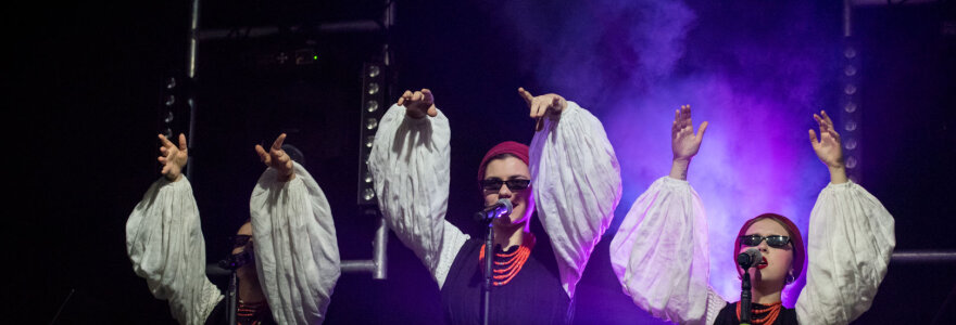 Grupės &bdquo;Kazka&ldquo; koncerto akimirka