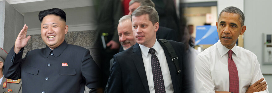  Andrius Kupčinskas, Kim Jong-Unas ir Barackas Obama