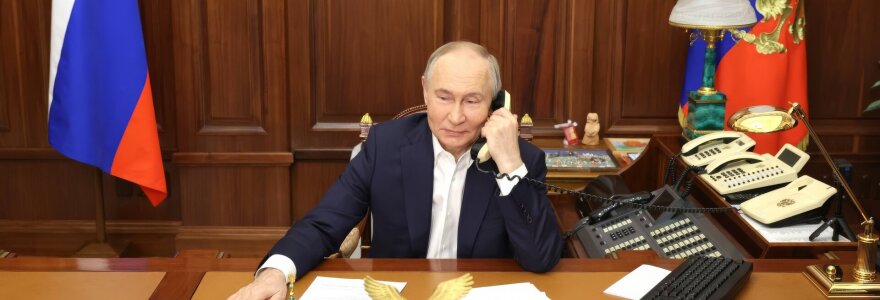 Rusijos prezidentas Vladimiras Putinas / Alexander Kazakov/Kremlin Pool / ZUMAPRESS.com