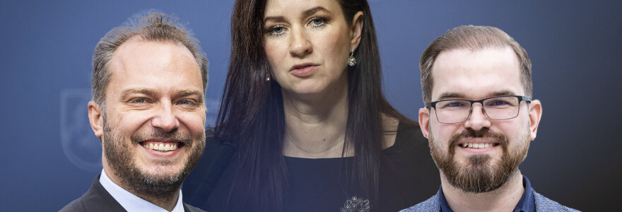 Inga Ruginienė, Juras Taminskas, Robertas Kaunas