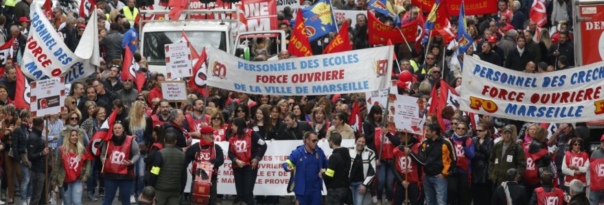 Demonstracija Prancūzijoje