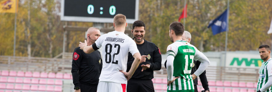 A lygos futbolo rungtynės: &bdquo;Sūduva&ldquo; - Vilniaus &bdquo;Žalgiris&ldquo; 