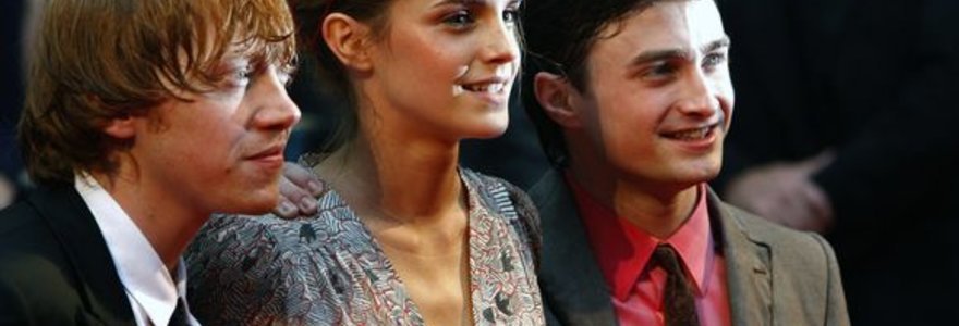 Rupertas Grintas, Emma Watson ir Danielis Radcliffe`as