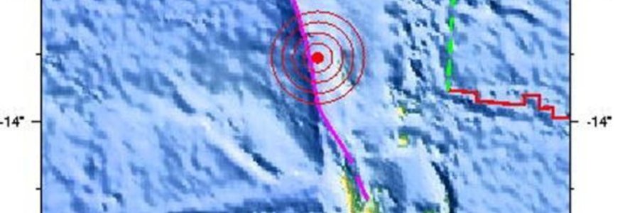 Žemės drebėjimas Vanuatu salyne