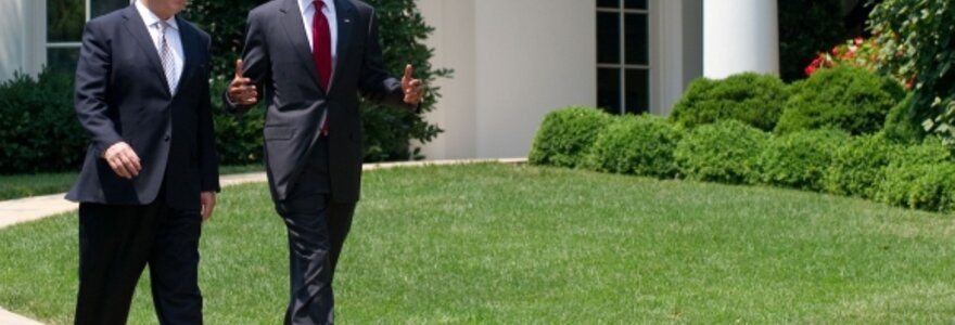 Benjaminas Netanyahu ir Barackas Obama