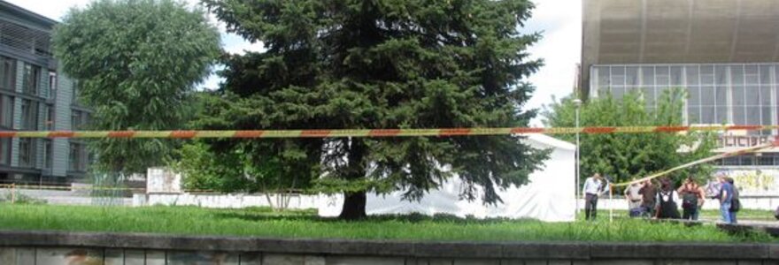 Kapinių ribų ie&scaron;koma prie sporto rūmų