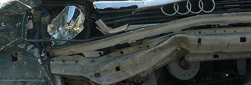 Sudaužytas automobilis