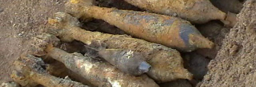 Raseinių rajone rasti sprogmenys