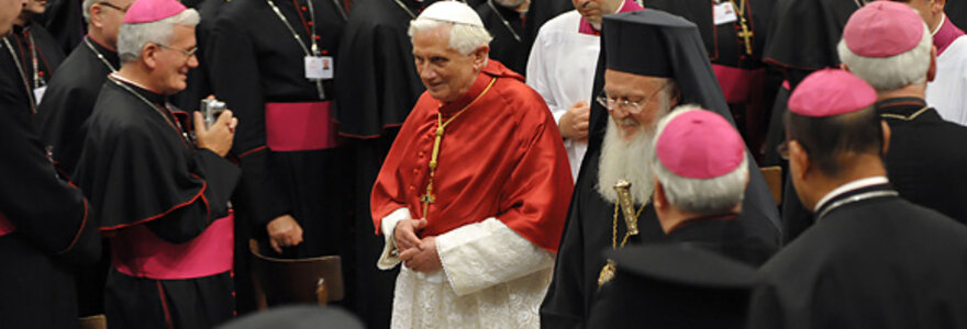 Po graikų ortodoksų patriarcho Bartolomejaus I kalbos