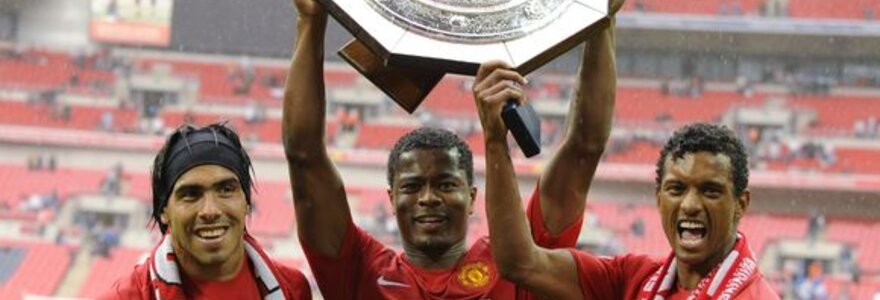 &bdquo;Manchester United&ldquo; džiaugiasi pergale.