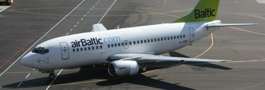 „airBaltic“ lėktuvas