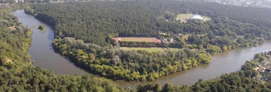 Vingio parkas i&scaron; pauk&scaron;čio skrydžio.