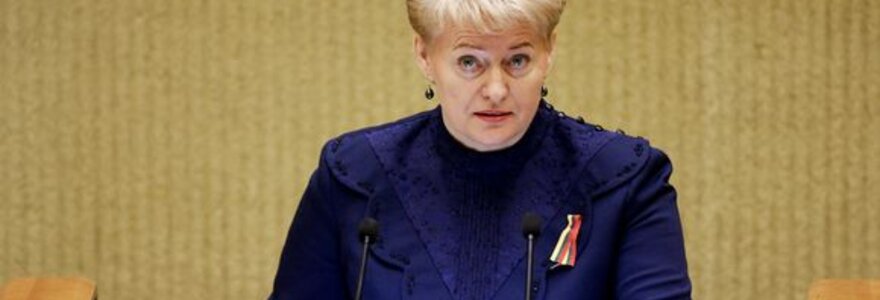 Prezidentė Dalia Grybauskaitė