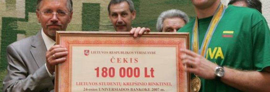 Lietuvos studentų rinktinės kapitonas ir Gediminas Kirkilas