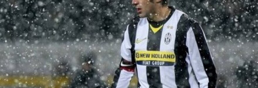 Savo komandos gretose A.Del Piero pasižymėjo jau 250 kartą
