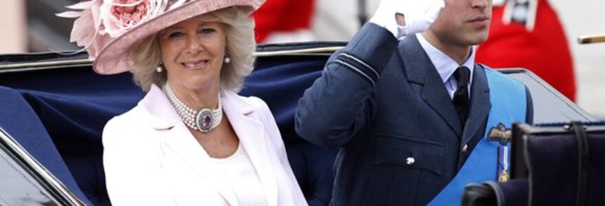 Kornvalio kunigaik&scaron;tienė Camilla ir princas Williamas