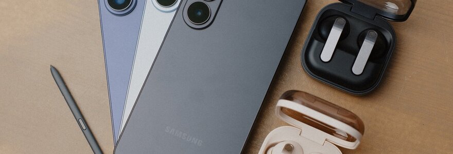 &bdquo;Galaxy S26 Ultra&ldquo; ir &bdquo;Galaxy Buds4&ldquo; aut. G. Jauniškis