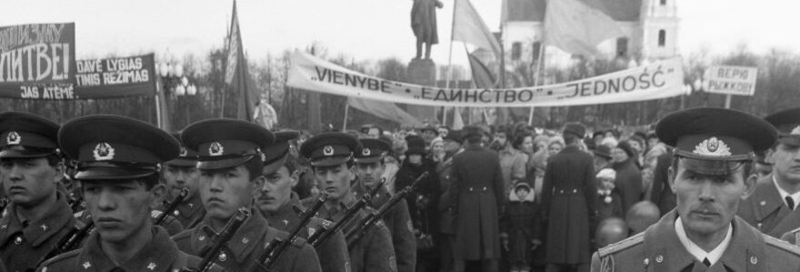 Rusija turi pripažinti, kad SSRS neteisėtai okupavo Baltijos &scaron;alis.