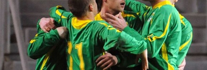 Lietuvos futbolininkai tikino, kad varžovai apie futbolą net negalvojo
